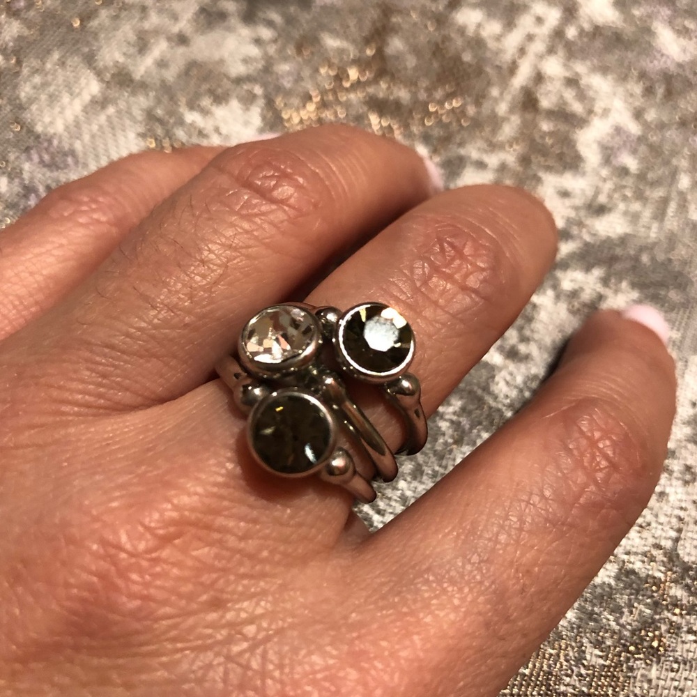 Stackable ring set